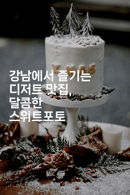 강남에서 즐기는 디저트 맛집, 달콤한 스위트포토
2-맛닥