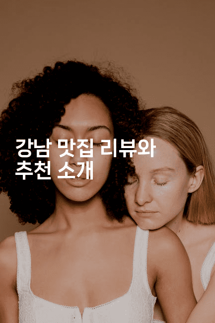 강남 맛집 리뷰와 추천 소개 2-맛닥